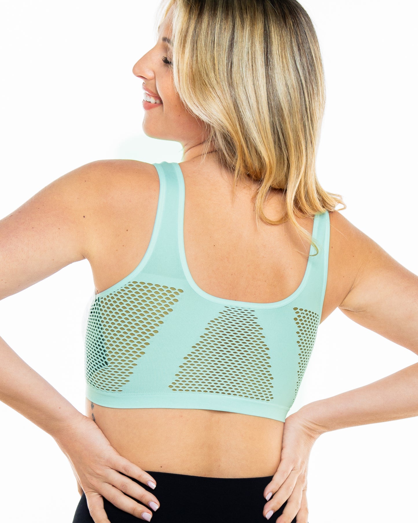 Seamless Crochet Detail Ahh Bra