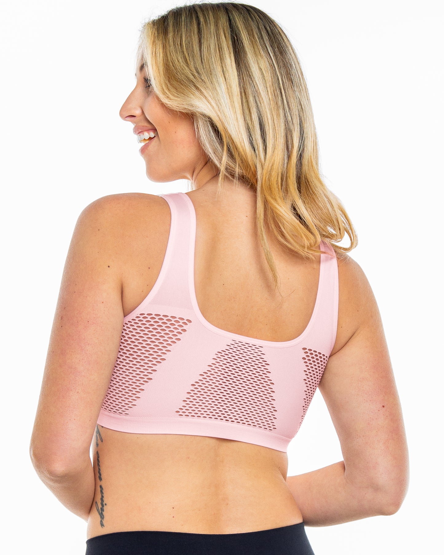 Seamless Crochet Detail Ahh Bra