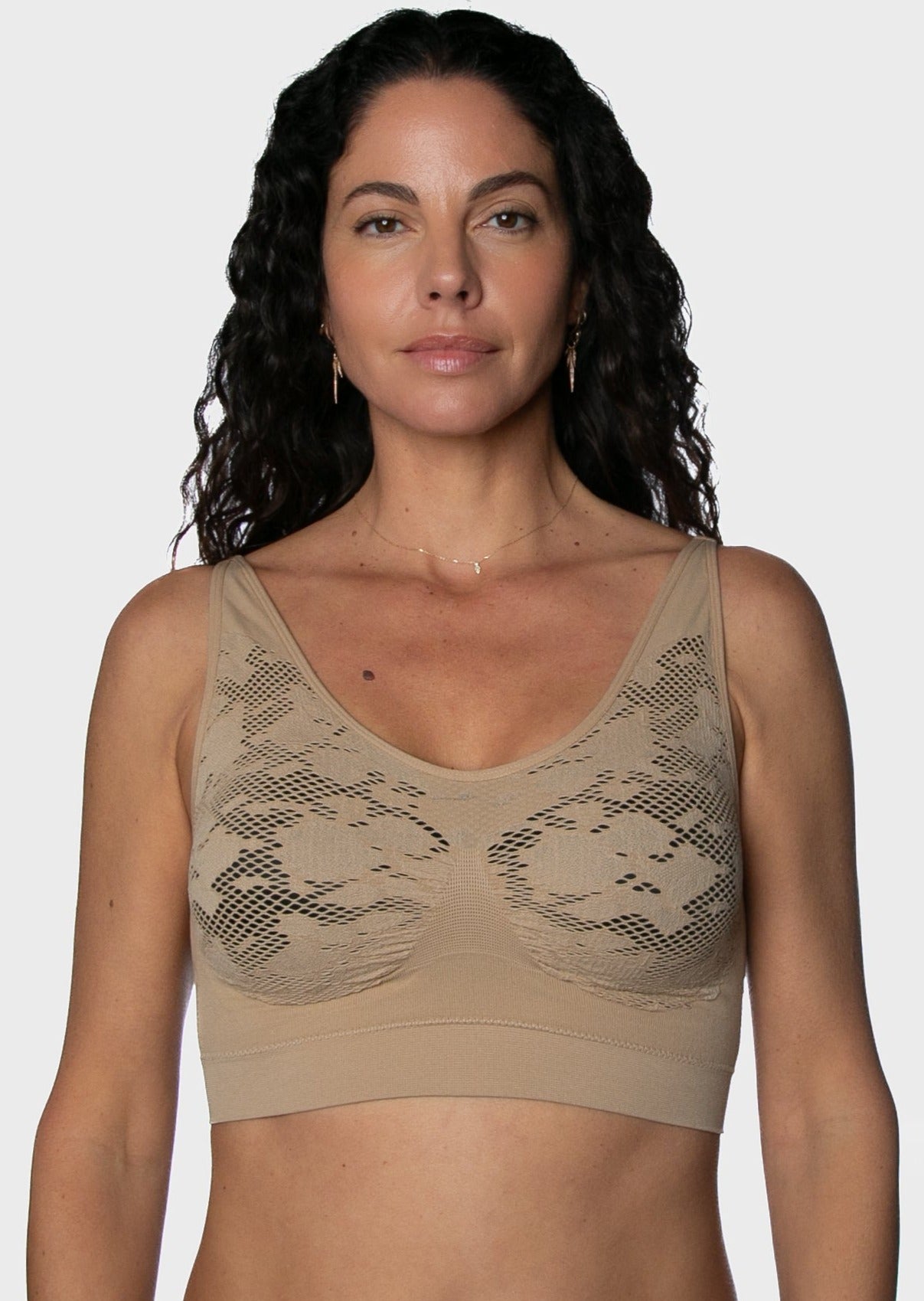 Adjustable Straps Wireless Padded Ahh Bra
