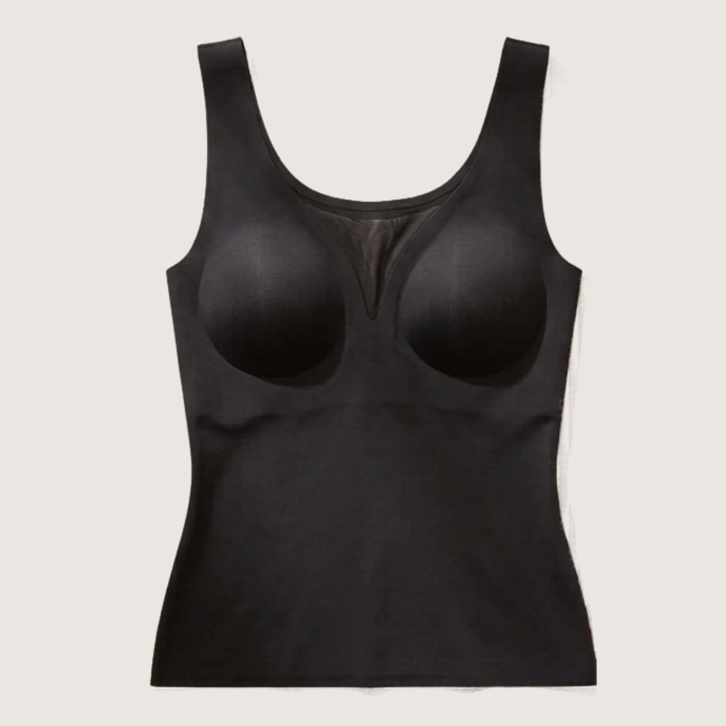 Butterknit Tank with Lace Inset