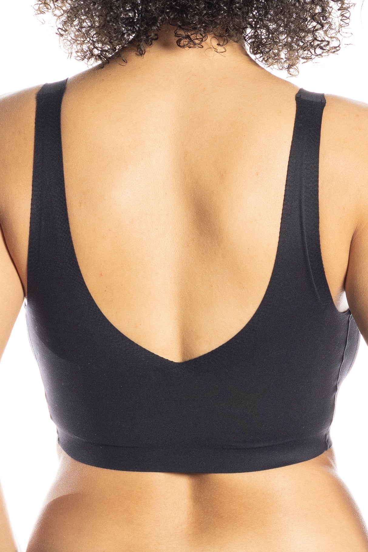 Brushed V-Neck Bra