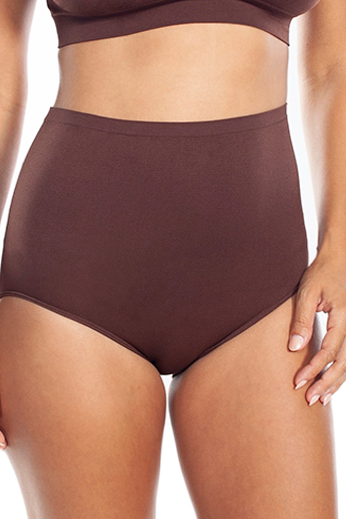 Ahh Natural Waist Seamless Panty_Rhonda_Shear_14