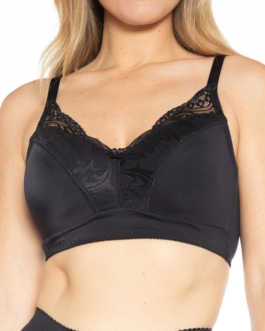 Lace Back Pin-Up Bra