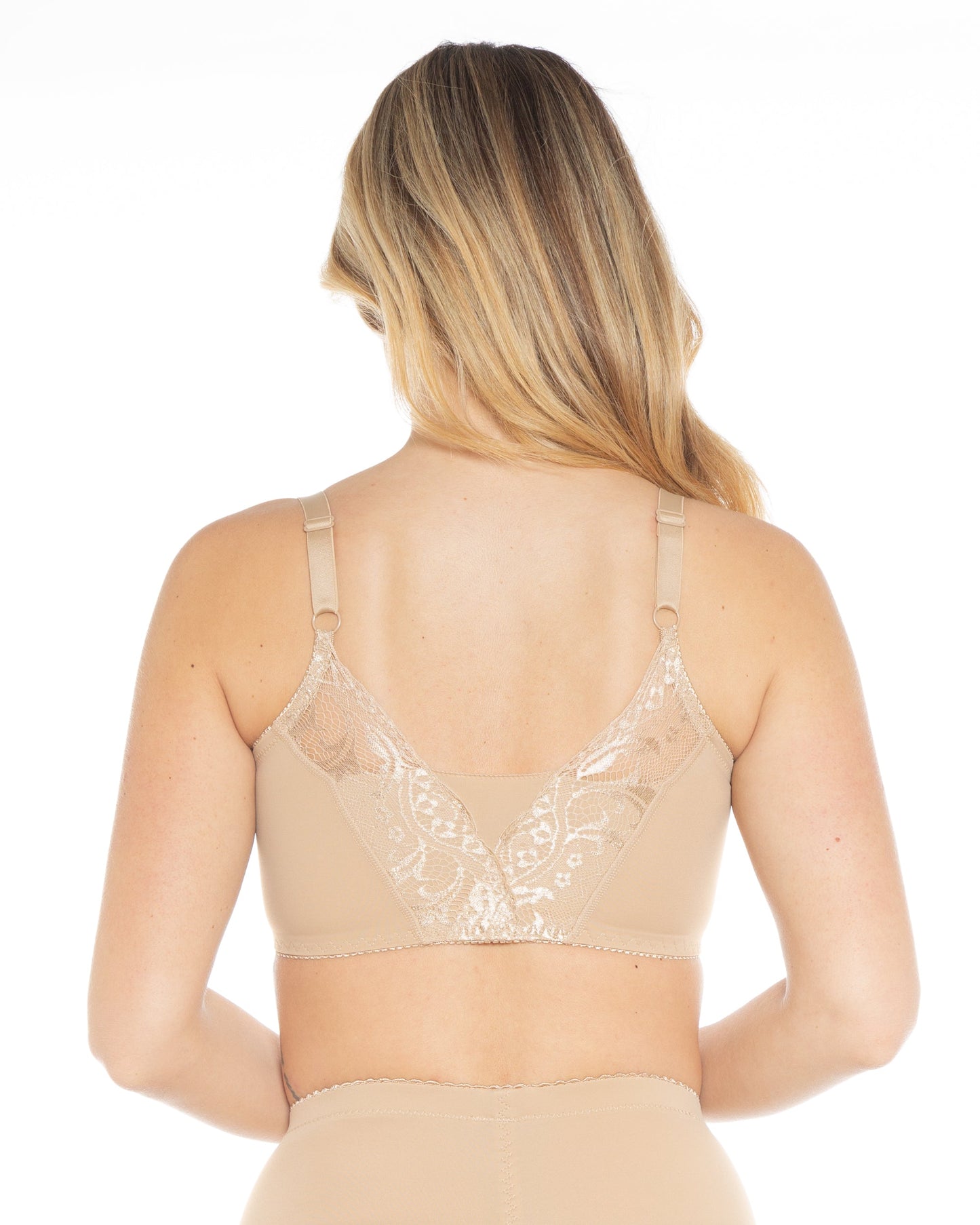 Lace Back Pin-Up Bra