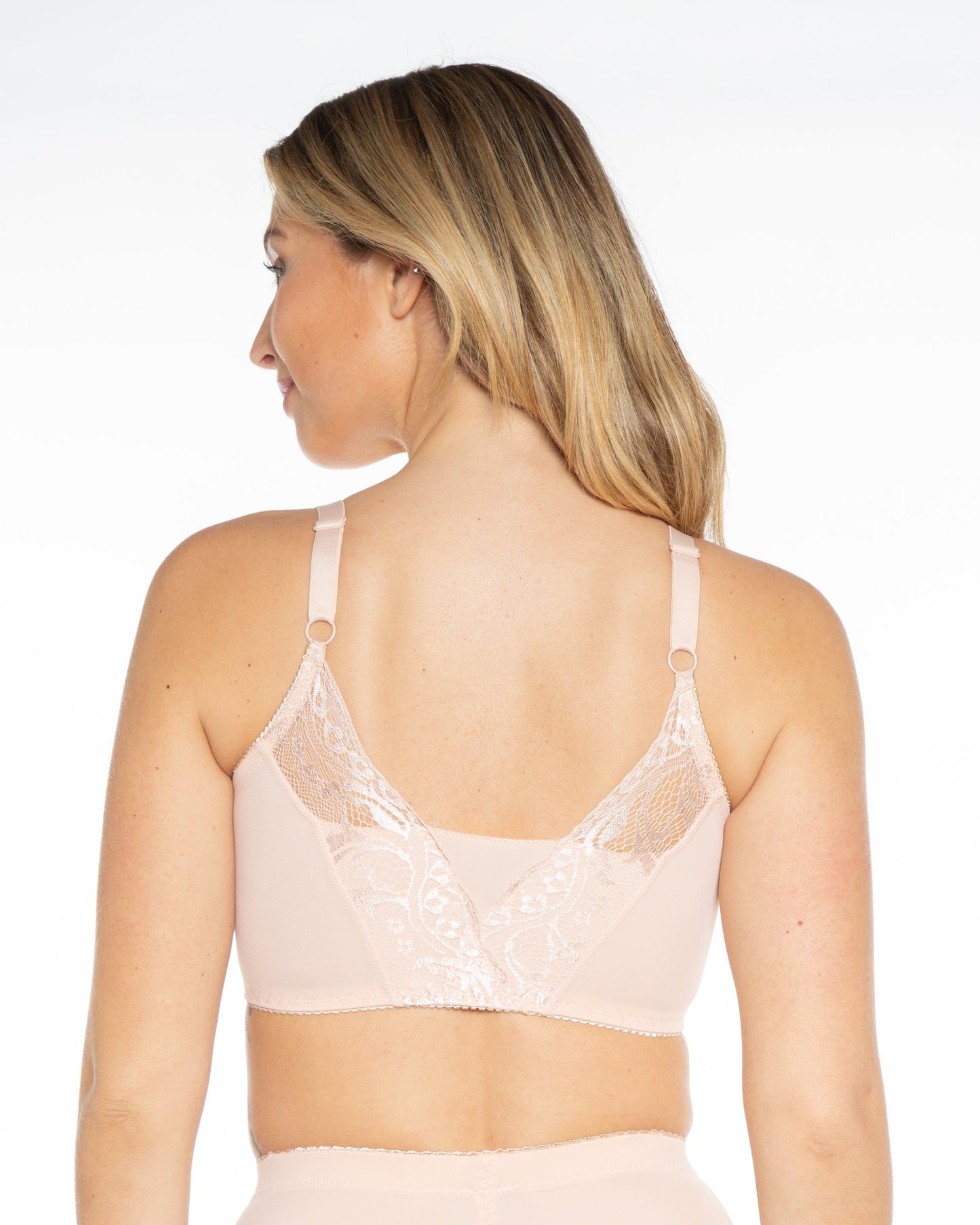 Lace Back Pin-Up Bra