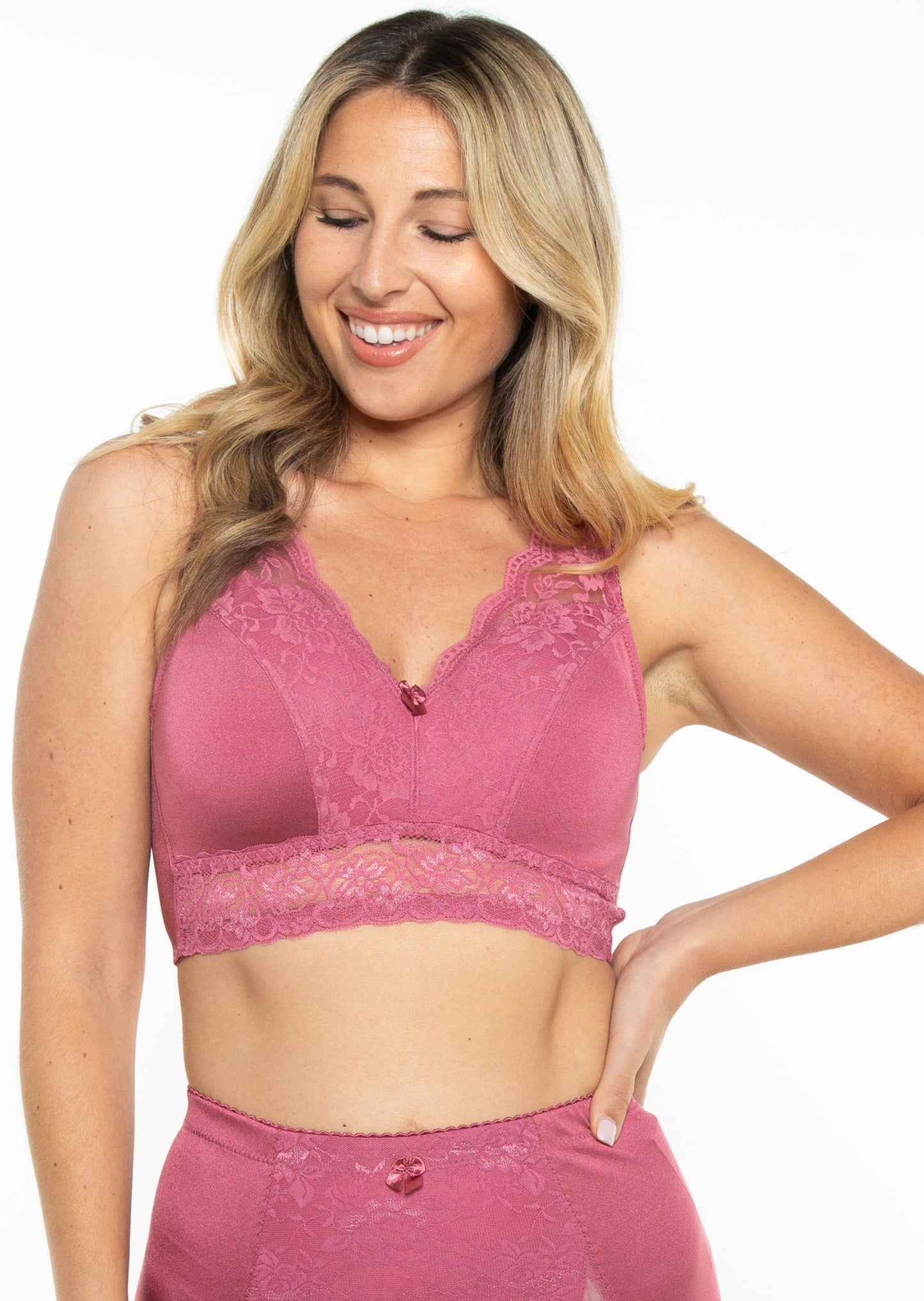 Pin Up Girl Lace Leisure Bra w/Pads