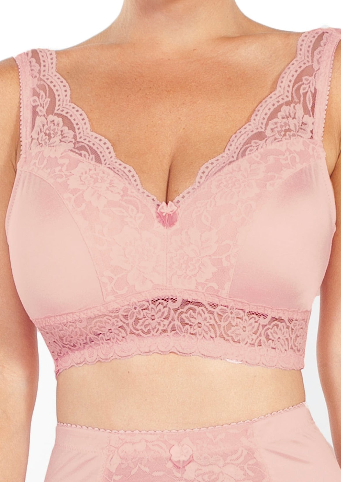 Pin Up Girl Lace Leisure Bra w/Pads_Rhonda_Shear_7