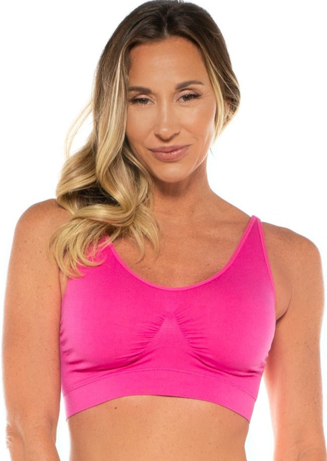 Adjustable Straps Wireless Padded Ahh Bra