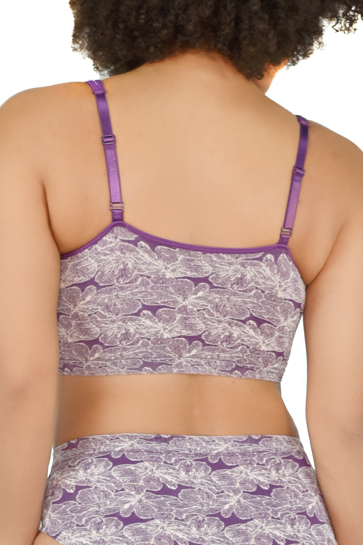 Jacquard Ahh Bra with Padded Adjustable Straps_Rhonda_Shear_2