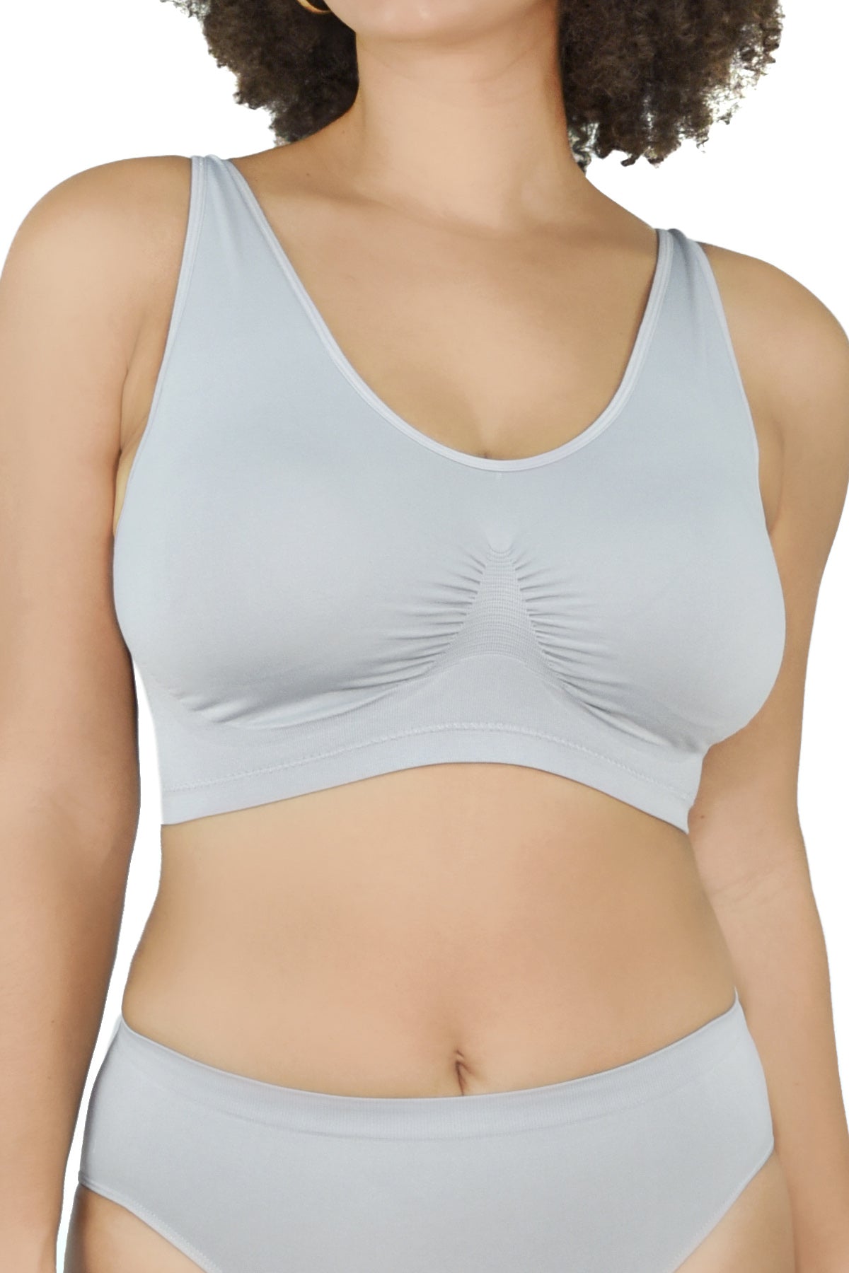 Jacquard Ahh Bra with Padded Adjustable Straps_Rhonda_Shear_9