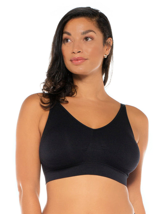 Seamless Ahh Bra with Lace Back Detail