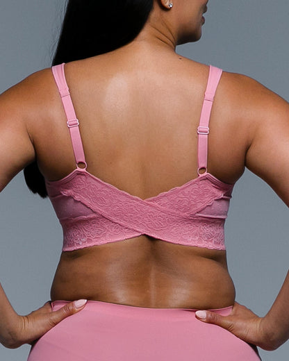 Molded Cup Bra With Lace Trim