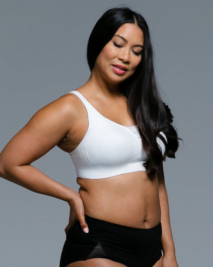 Invisible Edge Gel Bra with Lace Inset & Internal Sling