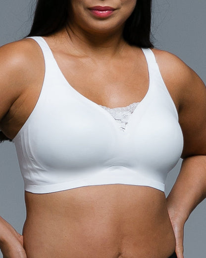 Invisible Edge Gel Bra with Lace Inset & Internal Sling