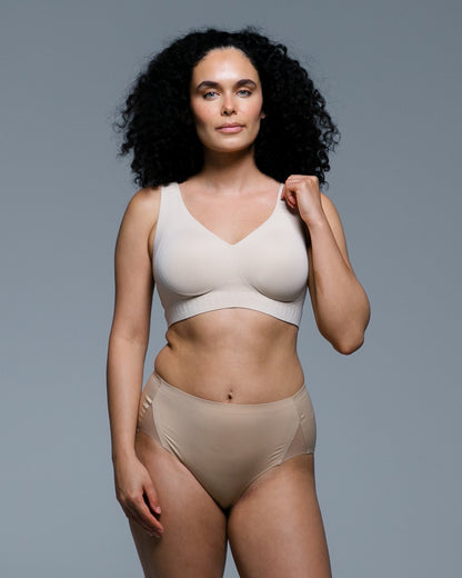 Gel Bra with Lace Back Detail