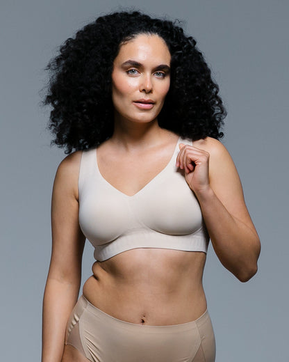 Gel Bra with Lace Back Detail