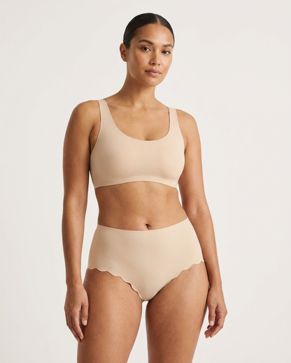 Invisible Edge Scalloped Brief