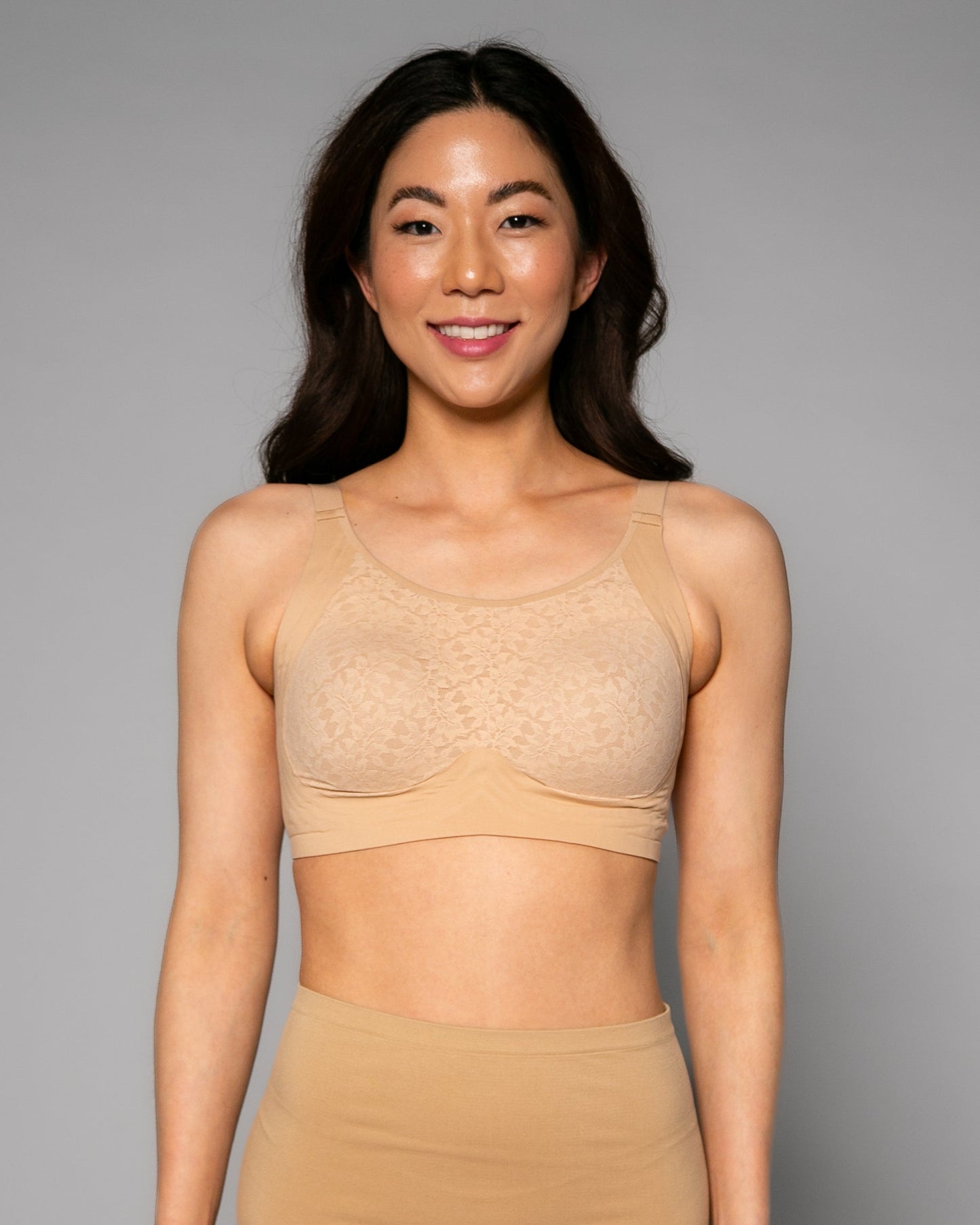 Gel Bra with Lace All Over and Back Close