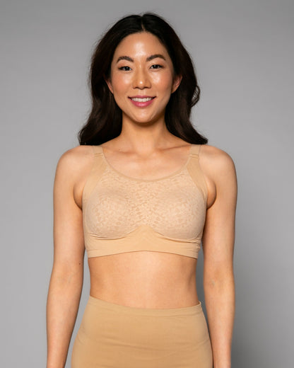 Gel Bra with Lace All Over and Back Close