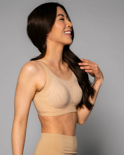 Gel Bra with Lace All Over and Back Close