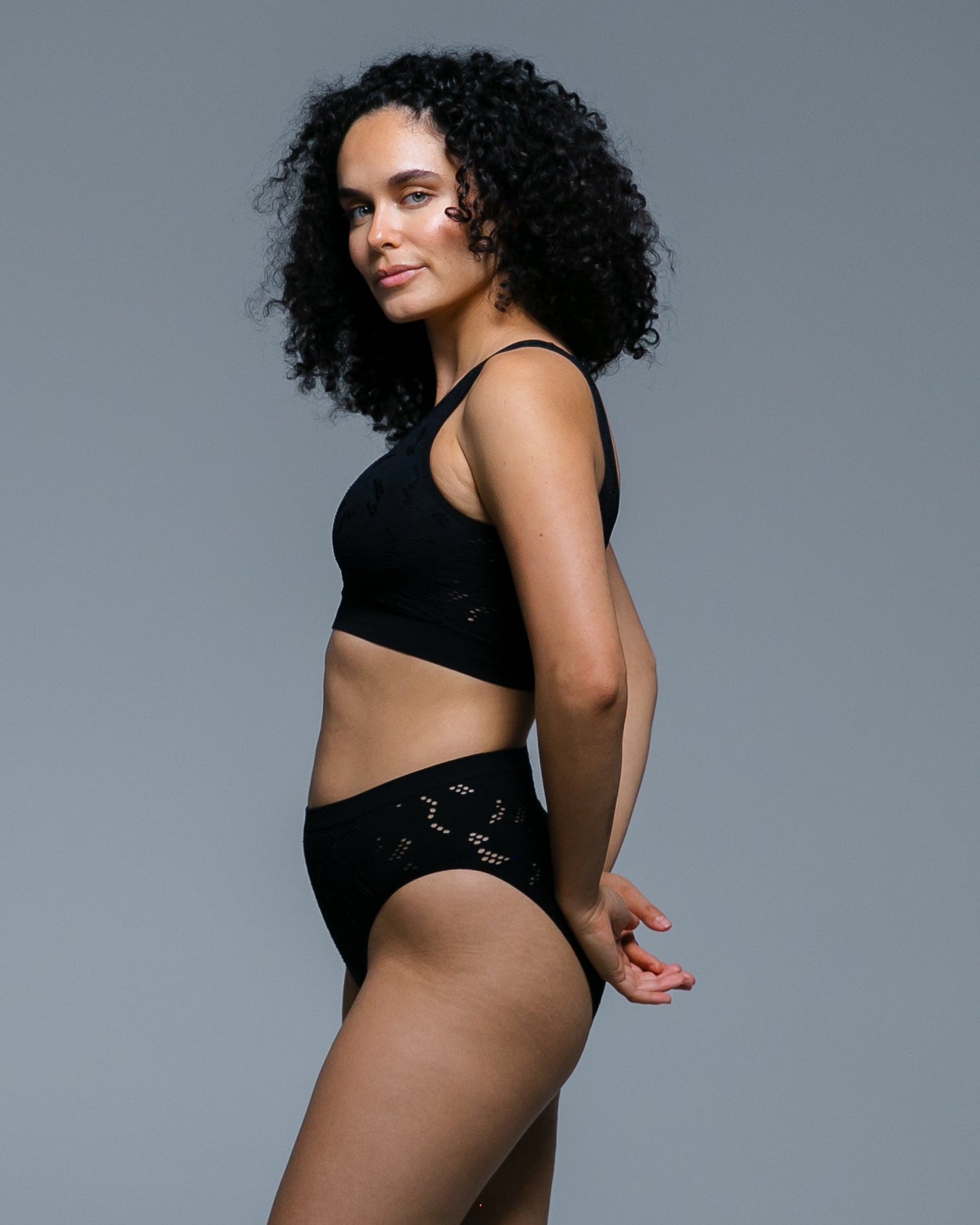 Lace Crochet Brief Panty