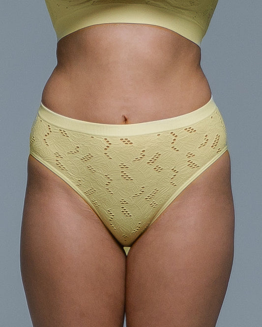 Lace Crochet Brief Panty