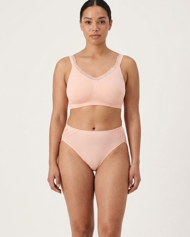 Seamless Lace Brief