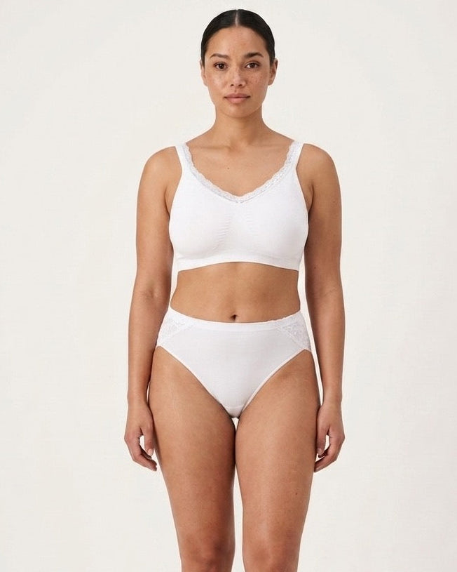 Seamless Lace Brief