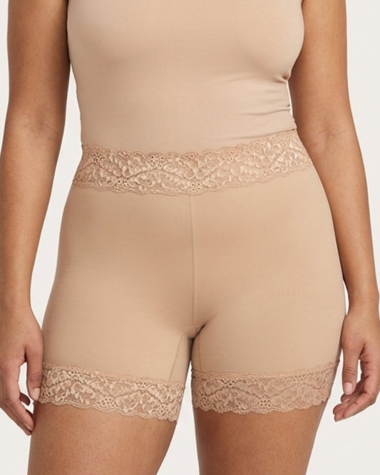 Seamless Lace Boyshort