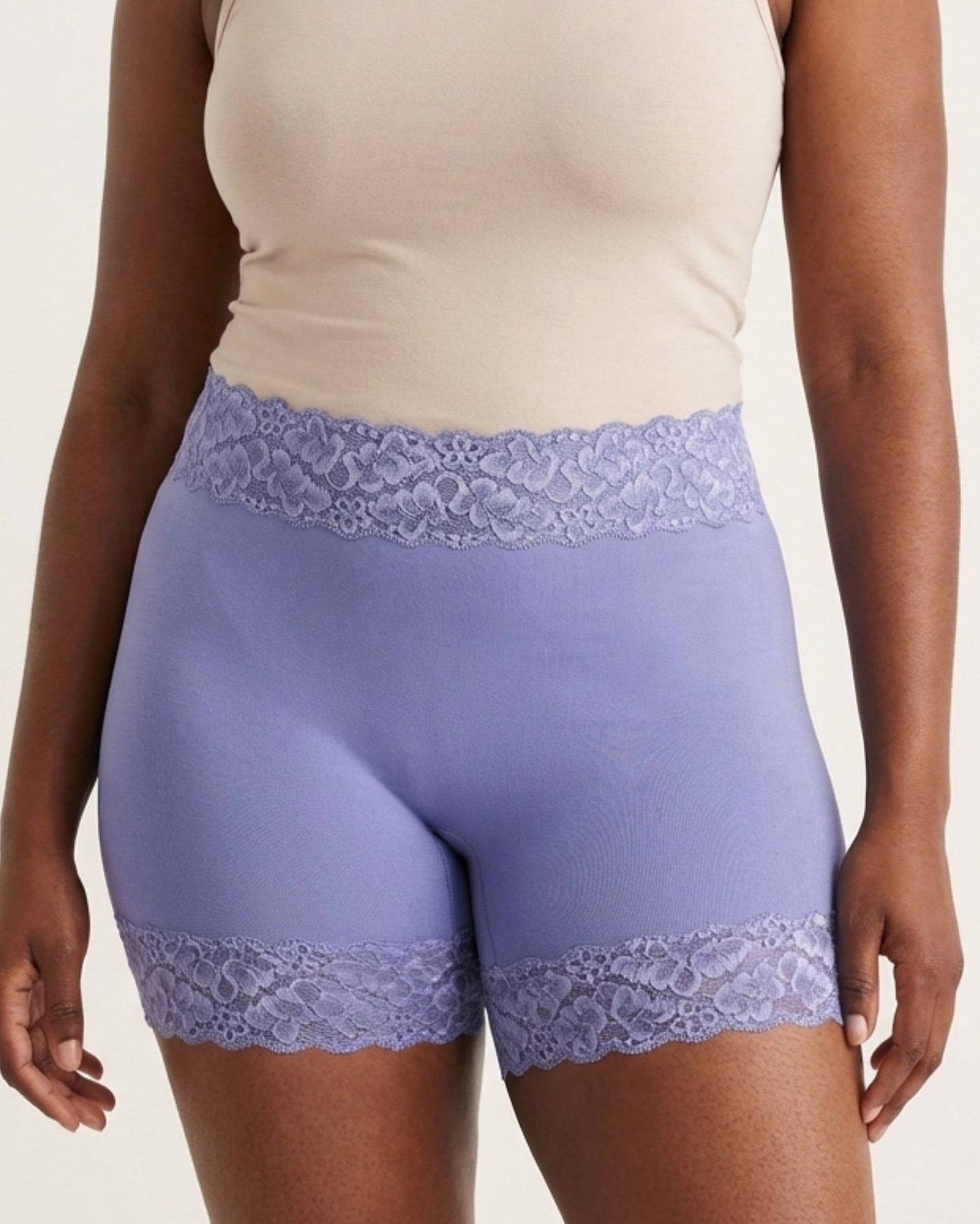 Seamless Lace Boyshort