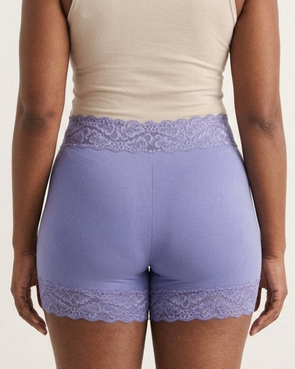 Seamless Lace Boyshort