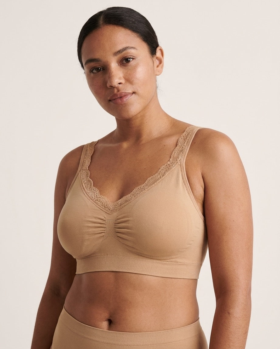 Seamless Lace Ahh Bra