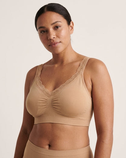 Seamless Lace Ahh Bra