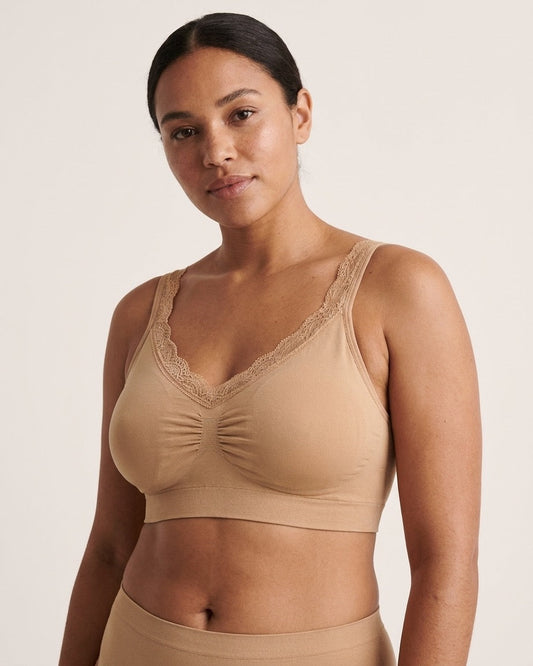 Seamless Lace Ahh Bra