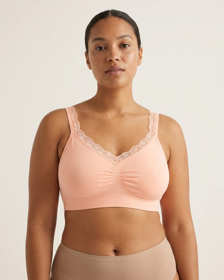 Seamless Lace Ahh Bra