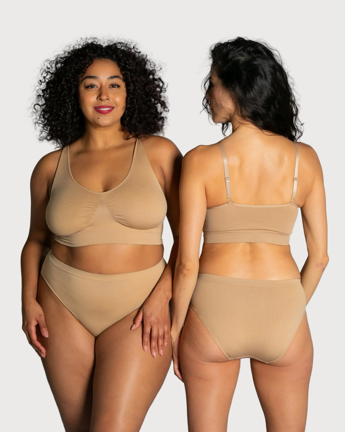9199 Ahh Bra, Black, padded, with no hooks and eyes