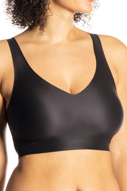 Brushed V-Neck Bra