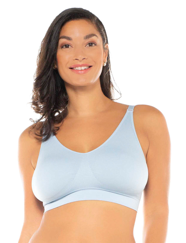 Seamless Ahh Bra with Lace Back Detail